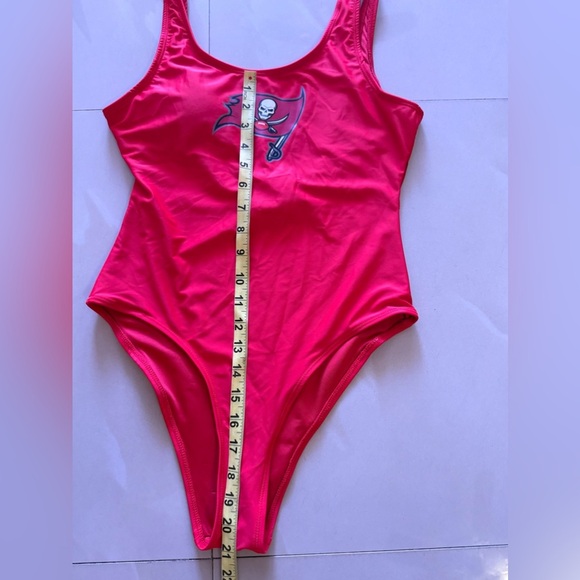 NFL Apparel swimsuit red sport beach pool bikini Swimsuit size S - Picture 11 of 13